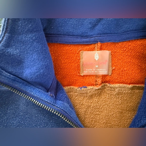 FP Movement by Free People Blue and Orange Jacket - Picture 2 of 3